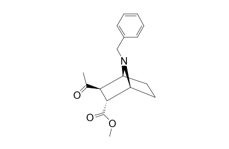 (1R,2R,3R,4S)-3-ACETYL-7-BENZYL-2-(METHOXYCARBONYL)-7-AZABICYClO-[2.2.1]-HEPTANE
