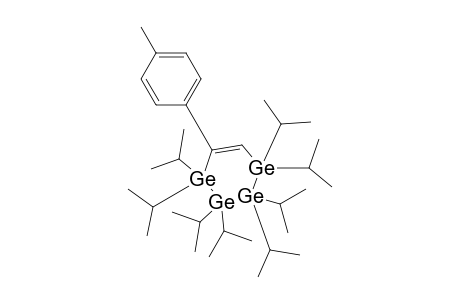 5-(p-Methylphenyl)-1,1,2,2,3,3,4,4-octaisopropyl-1,2,3,4-tetrahydro-1,2,3,4-tetragermin
