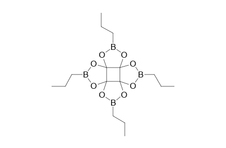 Cyclobutatetrakis[1,3,2]dioxaborole, 2,5,8,11-tetrapropyl-