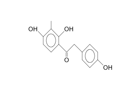 2,4,4'-Trihydroxy-3-methyl-deoxybenzoin;1-(2,4-dihydroxy-3-methyl-phenyl)-2-(4-hydroxy-phenyl)-ethanone