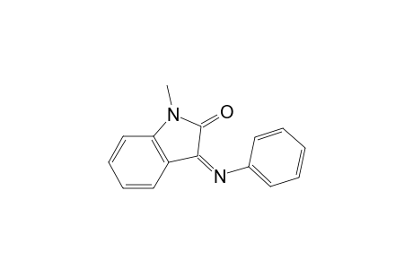 2H-Indol-2-one, 1,3-dihydro-1-methyl-3-(phenylimino)-