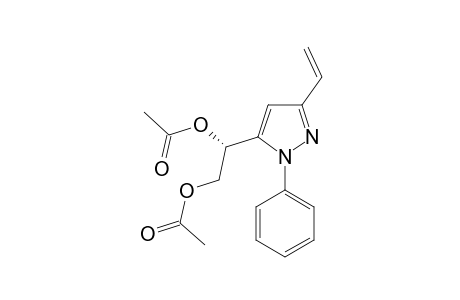 5-[(1S)-1,2-DIACETOXYETHYL]-3-VINYL-1-PHENYLPYRAZOLE