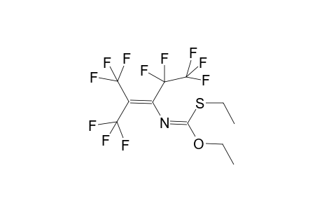N-Ethoxy-N-(ethylthio)methylene-[1',1',1',4',4',5',5'-octafluoro-2'-(trifluoromethyl)penten-3'-yl]amine
