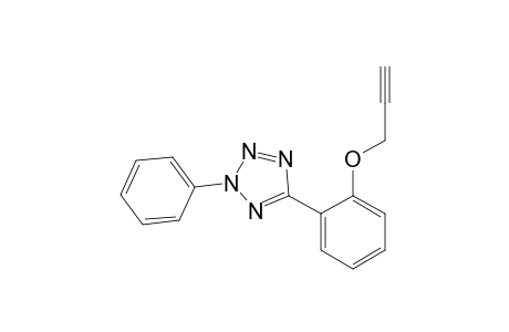 2H-Tetrazole, 2-phenyl-5-[2-(2-propynyloxy)phenyl]-