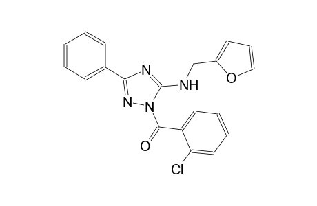 1H-1,2,4-triazol-5-amine, 1-(2-chlorobenzoyl)-N-(2-furanylmethyl)-3-phenyl-