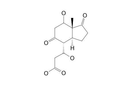 7,12-DIHYDROXY-9,17-DIOXO-1,2,3,4,10,19-HEXANORANDROSTAN-5-OIC-ACID