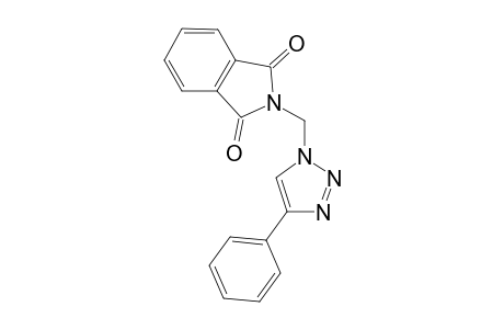 2-((4-Phenyl-1H-1,2,3-triazol-1-yl)methyl)isoindoline-1,3-dione