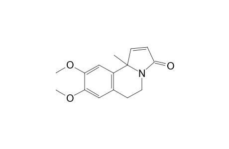 8,9-Dimethoxy-10b-methyl-5,6,-dihydropyrrolo[2,1-a]isoquinolin-3(10bH)-one