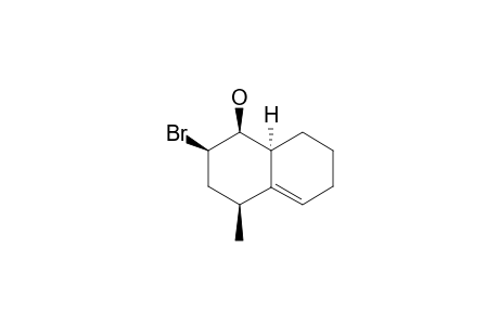 (1S,2R,4S,8aS)-2-bromo-4-methyl-1,2,3,4,6,7,8,8a-octahydronaphthalen-1-ol