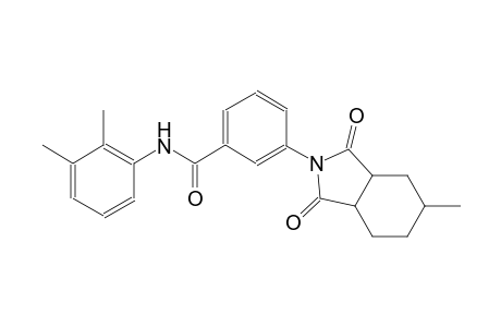 benzamide, N-(2,3-dimethylphenyl)-3-(octahydro-5-methyl-1,3-dioxo-2H-isoindol-2-yl)-