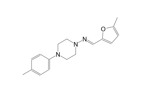 1-piperazinamine, N-[(E)-(5-methyl-2-furanyl)methylidene]-4-(4-methylphenyl)-