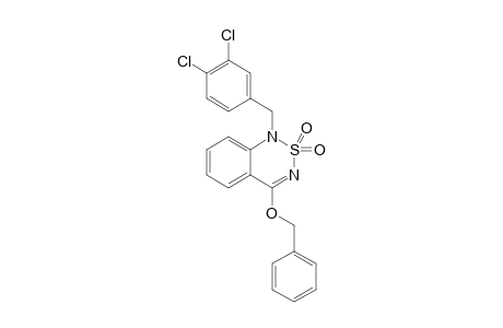 1-[(3,4-DICHLOROPHENYL)MEHYL]-4-(CYCLOHEXYLMETHYLOXY)-2,1,3-BENZOTHIADIAZIN-2,2-DIOXIDE