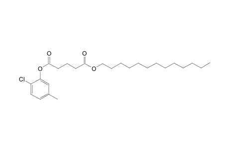 Glutaric acid, 2-chloro-5-methylphenyl tridecyl ester