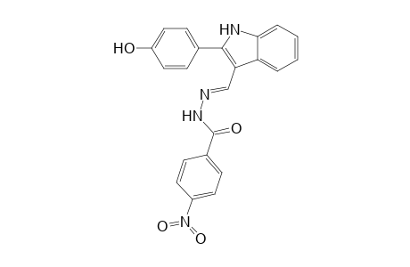 N'-{[2-(4-Hydroxyphenyl)-1H-indol-3-yl]methylene}-4-nitrobenzohydrazide