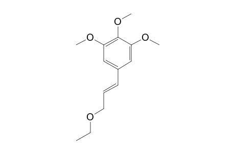 1,2,3-TRIMETHOXY-5-(3-ETHOXY-1E-PROPENYL)-BENZENE