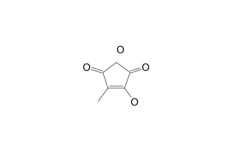 4-Hydroxy-5-methyl-4-cyclopentene-1,3-dione monohydrate