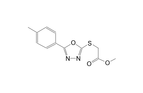 acetic acid, [[5-(4-methylphenyl)-1,3,4-oxadiazol-2-yl]thio]-, methyl ester