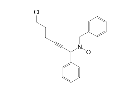 N-BENZYL-N-(6-CHLORO-1-PHENYL-HEX-2-YNYL)-HYDROXYLAMINE