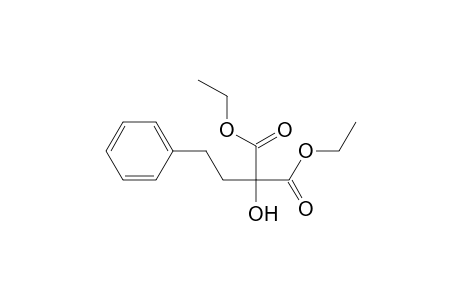 3-Phenyl-1,1-bis(ethoxycarbonyl)-propane-1-ol
