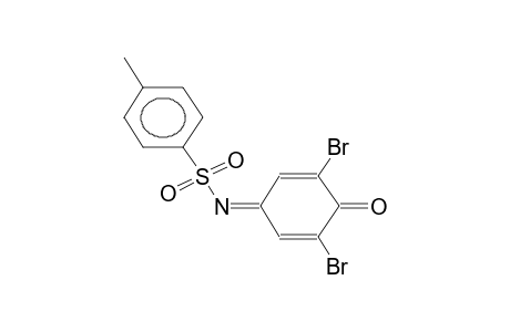 N-(3,5-dibromo-4-keto-cyclohexa-2,5-dien-1-ylidene)-4-methyl-benzenesulfonamide
