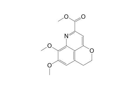 Pyrano[2,3,4-de]quinoline-2-carboxylic acid, 5,6-dihydro-8,9-dimethoxy-, methyl ester