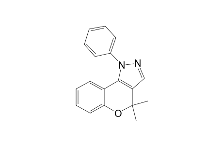 4,4-Dimethyl-1-phenyl-1,4-dihydrochromeno[4,3-c]pyrazole