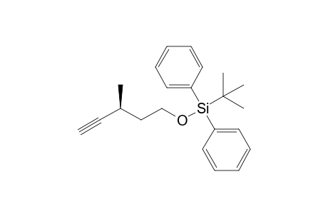 5-{[(t-Butyl)diphenylsilyl]oxy}-3-methylpent-1-yne