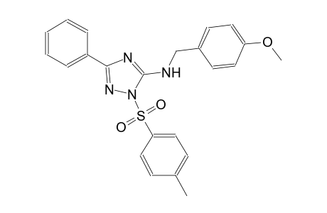 1H-1,2,4-triazol-5-amine, N-[(4-methoxyphenyl)methyl]-1-[(4-methylphenyl)sulfonyl]-3-phenyl-