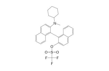 (R)-(-)-2-(N-Cyclohexyl-N-methylamino)-2'-(trifluoromethanesulfonyloxy)-1,1'-binaphthyl