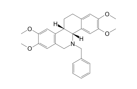 (4bR,10bS)-2,3,8,9-tetramethoxy-5-(phenylmethyl)-6,10b,11,12-tetrahydro-4bH-benzo[c]phenanthridine
