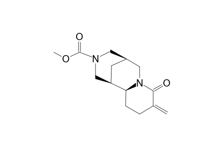 METHYL-(1R,2S,9R)-5-METHYLENE-6-OXO-7,11-DIAZATRICYCLO-[7.3.1.0(2,7)]-TRIDECANE-11-CARBOXYLATE