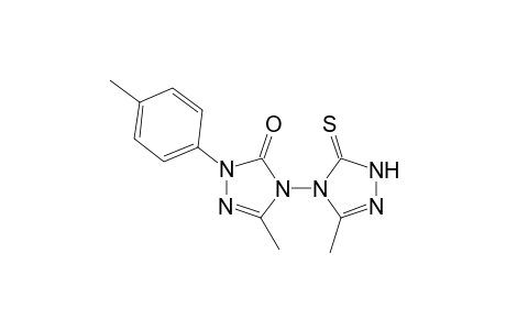 3',5-Dimethyl-2-(p-tolyl)-5'-thioxo-[4,4'-bis(1,2,4)-triazol]-3(1'H,2H)-one