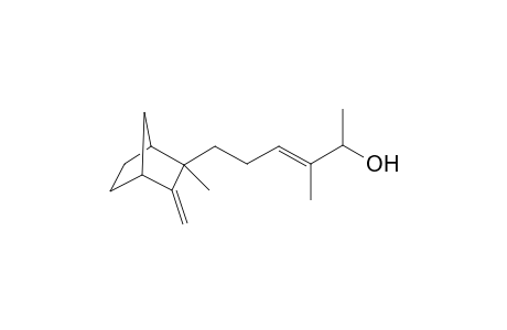 (3E)-3-Methyl-6-(2-methyl-3-methylidenebicyclo[2.2.1]hept-2-yl)hex-3-en-2-ol