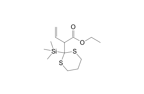 Ethyl 2-(2-trimethylsilyl-1,3-dithian-2-yl)but-3-enoate