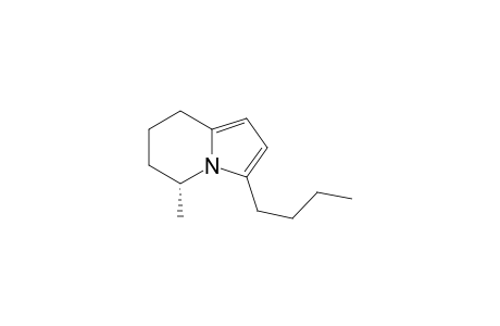 (5R)-3-butyl-5-methyl-5,6,7,8-tetrahydroindolizine