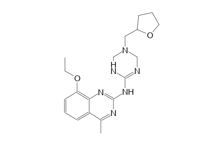 2-quinazolinamine, 8-ethoxy-4-methyl-N-[1,4,5,6-tetrahydro-5-[(tetrahydro-2-furanyl)methyl]-1,3,5-triazin-2-yl]-