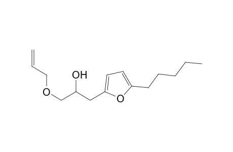 1-Allyloxy-3-(5-pentylfuran-2-yl)propan-2-ol