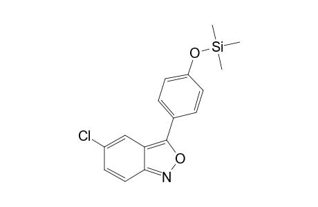 4-(5-Chloro-2,1-benzisoxazol-3-yl)phenol, trimethylsilyl ether