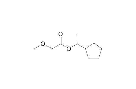 Methoxyacetic acid, 1-cyclopentylethyl ester