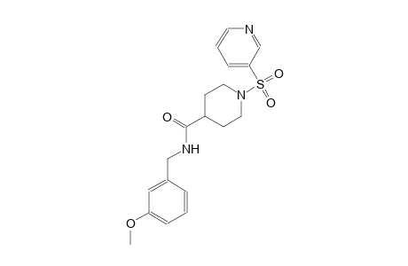 N-(3-methoxybenzyl)-1-(3-pyridinylsulfonyl)-4-piperidinecarboxamide