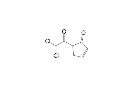 5-(2,2-dichloro-1-oxoethyl)-1-cyclopent-2-enone