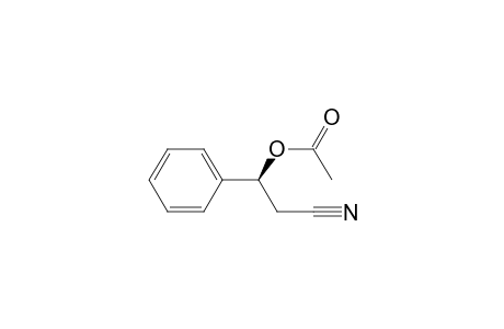 (S)-(-)-Acetoxy-3-phenyl-propanenitrile
