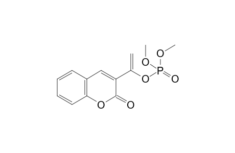 Dimethyl 1-(2-oxidanylidenechromen-3-yl)ethenyl phosphate