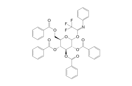 2,3,4,6-tetra-O-benzoyl-D-glucopyranosyl (N-phenyl)trifluoroacetimidate