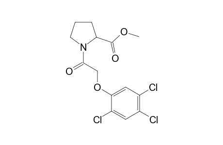 l-Proline, 1-[(2,4,5-trichlorophenoxy)acetyl]-, methyl ester