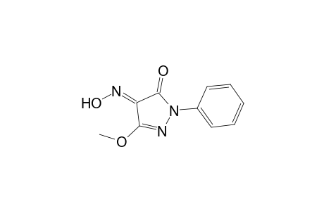 (E/Z)-3-Methoxy-1-phenyl-1H-pyrazol-4,5-dione-4-oxime