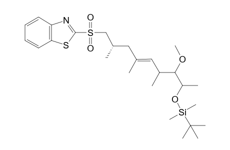 [(E,8S)-9-(1,3-benzothiazol-2-ylsulfonyl)-3-methoxy-4,6,8-trimethylnon-5-en-2-yl]oxy-tert-butyl-dimethylsilane