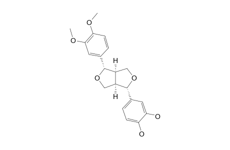 (+)-2-(3,4-DIMETHOXYPHENYL)-6-(3,4-DIHYDROXYPHENYL)-3,7-DIOXABICYCLO-[3,3,0]-OCTANE