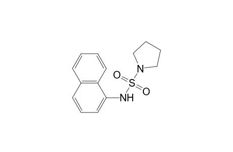 N-(1-naphthalenyl)-1-pyrrolidinesulfonamide