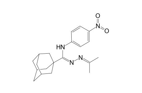 N1-(1-Methylethylidene)-N3-(4-nitrophenyl)-1-adamantanecarboxamide hydrazone